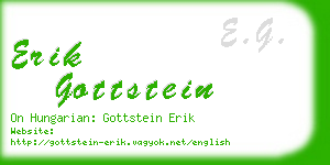 erik gottstein business card